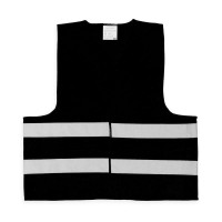 Adult High Vis Vest K-YG801  - black