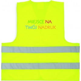 Reflektierende Weste für Erwachsene YoYo-210/2P/Ż - gelbe