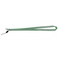 Smycz odblaskowa - kolor zielony - S-034