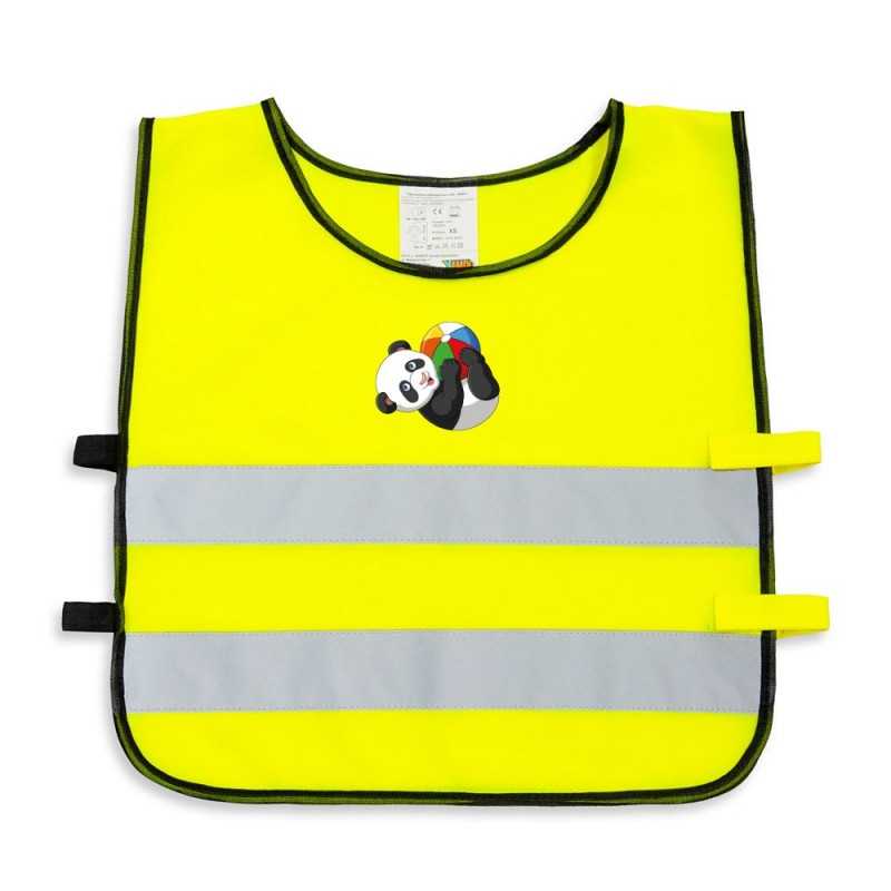 Kamizelka odblaskowa dla dzieci K203 KID Panda