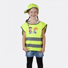 Kamizelka odblaskowa dla dzieci K203 KID Chłopiec i dziewczynka