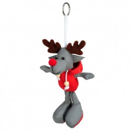 Reflective key hanger REINDEER