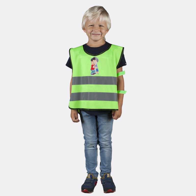 Kamizelka odblaskowa dla dzieci K203 KID Chłopiec