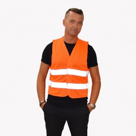 Reflektierende Netzweste für Erwachsene YoYo-201/2P/P/S  - orange