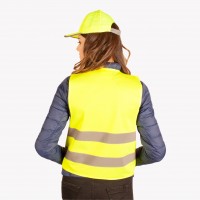 Adult High Vis Vest YoYo-201/2P/Ż - yellow