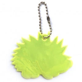 Reflektierender weicher Anhänger - gelber Igel