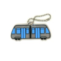 Zawieszka odblaskowa miękka - Tramwaj
