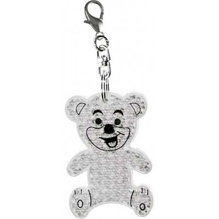 Zawieszka twarda TEDDY srebrna