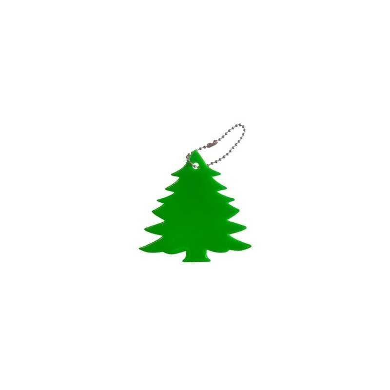 Reflektierender Anhänger WEIHNACHTSBAUM - Weihnachtsdruck!