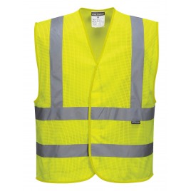 Warngitterweste C370 gelb