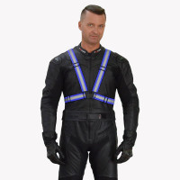 copy of Rubber reflective braces for adults - yellow