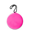 Soft reflector on chain / snap hook wheel