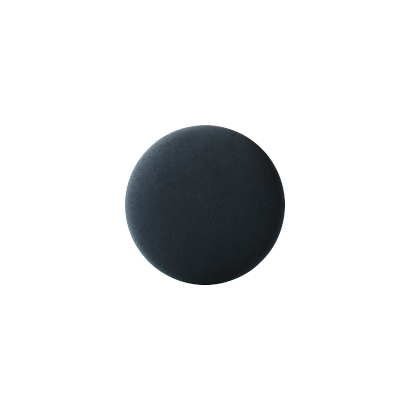 Odblaskowy button reklamowy - czarny