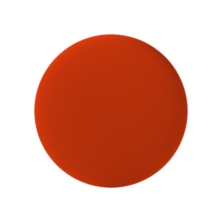 Odblaskowy button reklamowy - czerwony