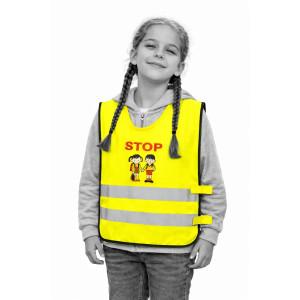 Kamizelka odblaskowa dla dzieci K203 STOP-1