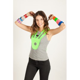 Reflektierendes Schnappband - gelb