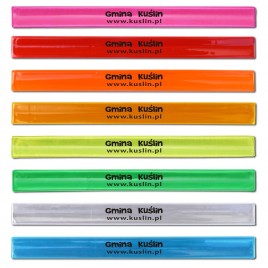 Reflective snapband - orange