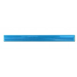 Reflective snapband - blue