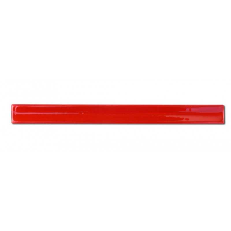 Reflektierendes Schnappband - rot