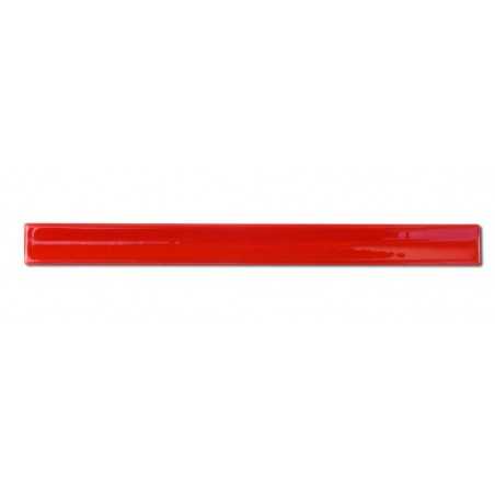 Reflective snapband - red