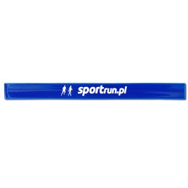 Reflektierendes Schnappband - marineblau