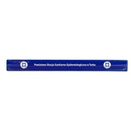 Reflective snapband - navy blue